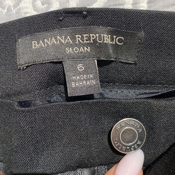 Banana republic faux leather front pants​ - Picture 6 of 6